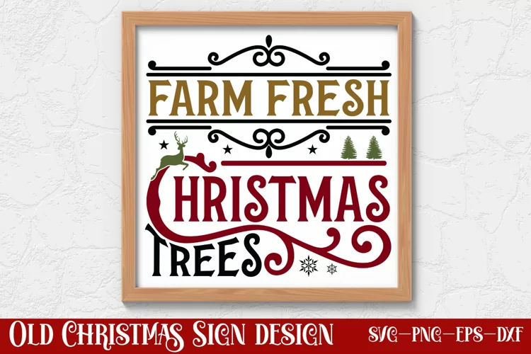 Farm fresh christmas trees SVG, Christmas SVG
