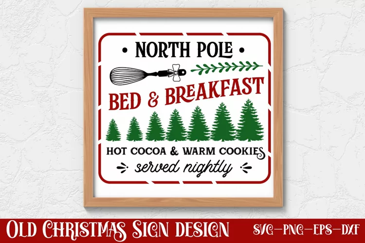 North pole bed & breakfast hot cocoa & warm cookies served n