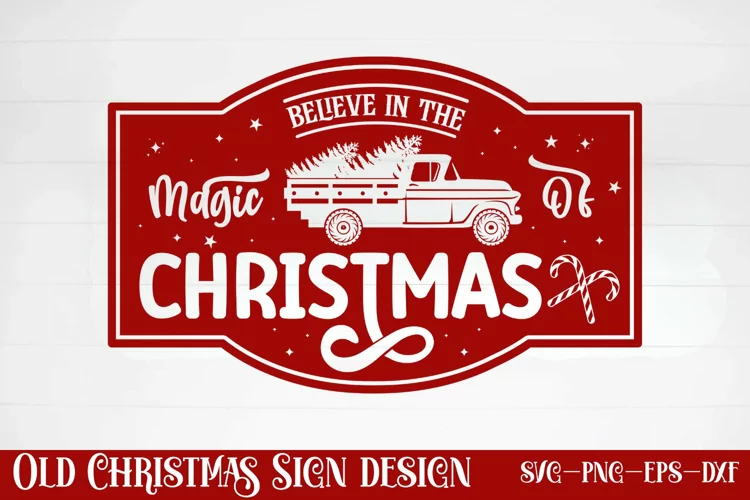 Believe in the magic of christmas SVG, Christmas SVG
