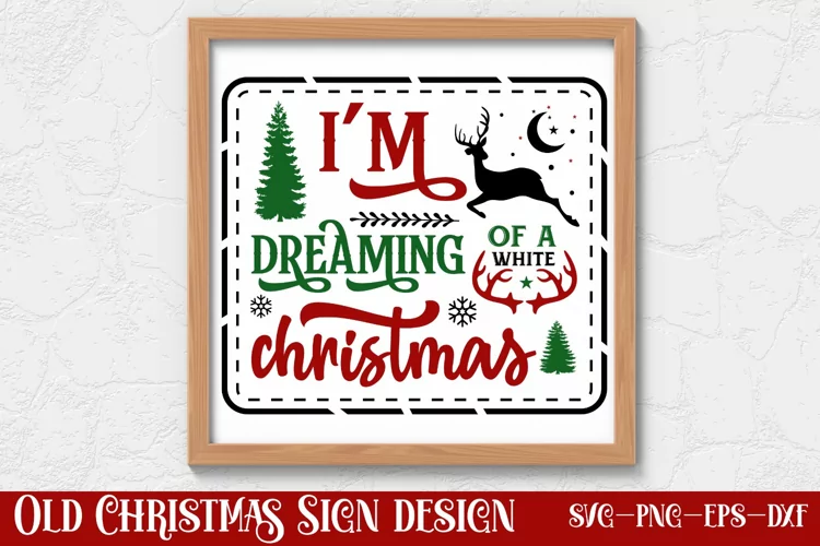 I'm dreaming of a white christmas SVG, Christmas SVG