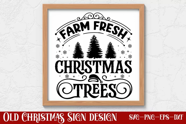 Farm fresh christmas trees SVG, Christmas SVG