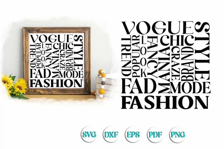 Fashion Subway SVG Cut file