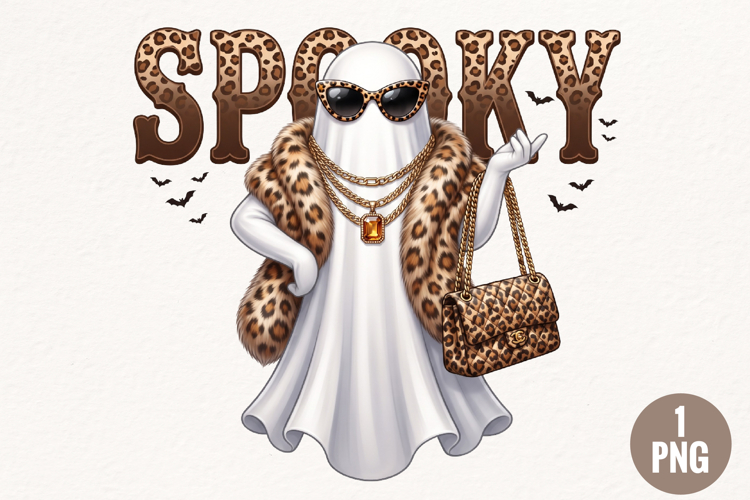 Fashion Halloween Ghost Clipart PNG