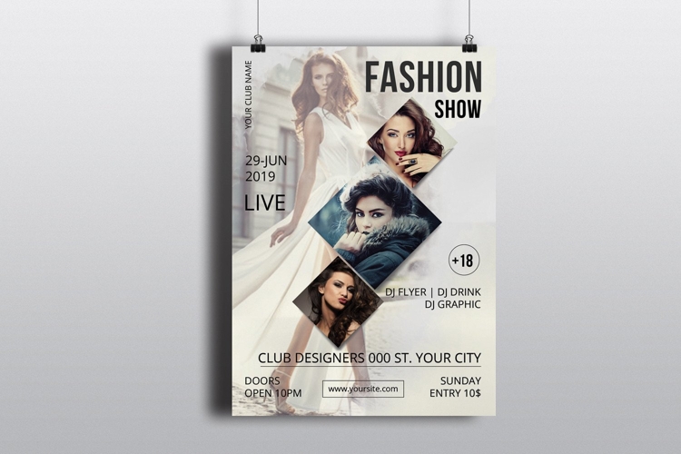 Fashion Show Flyer Template