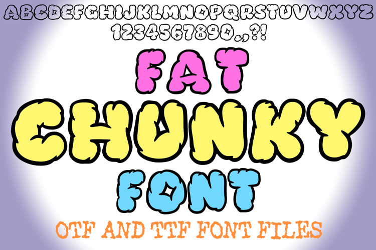 Chunky fonts Image 7