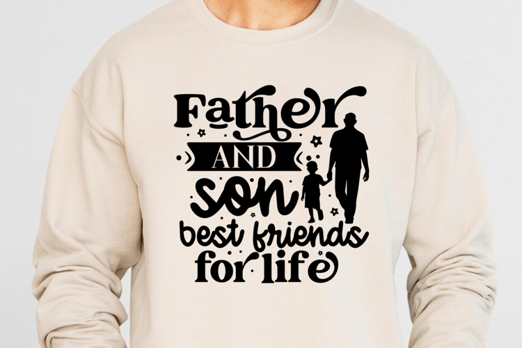 Dad And Son Svg Image 14