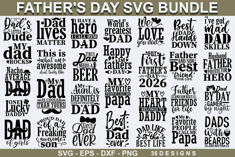 Fathers Day Silhouette Image 10