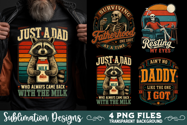 Dad sublimation PNG, Father 4 PNG, Fathers day PNG