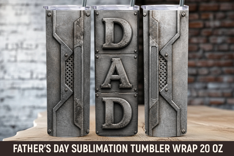 Fathers day tumbler wrap, dad tumbler