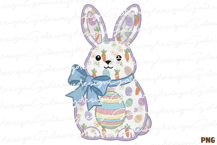 Faux Crochet Easter Bunny Png - Faux Crochet Easter Bunny