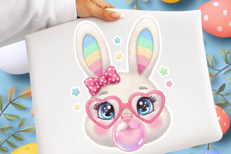 Faux Yarn Easter Bunny Png Easter Png - Easter Bunny Png