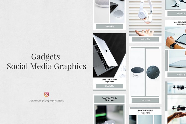 Gadgets Animated Instagram Stories example image 1