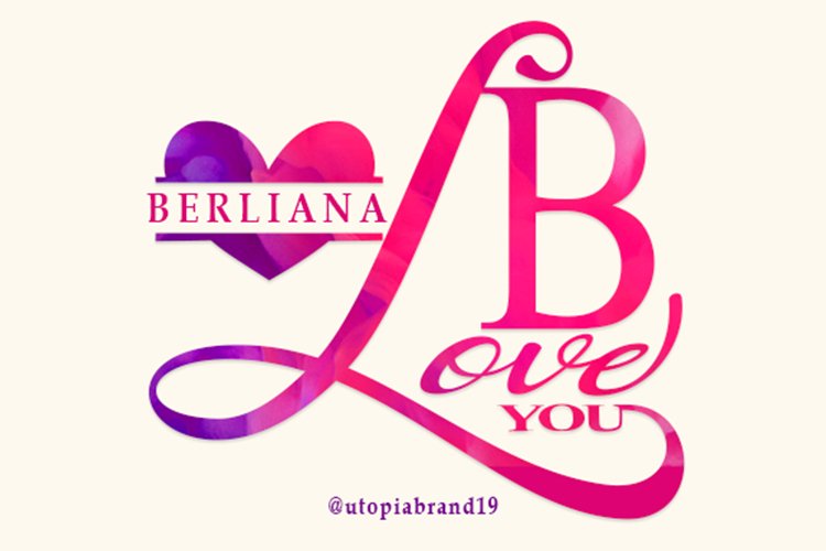 Berliana Monogram example image 1
