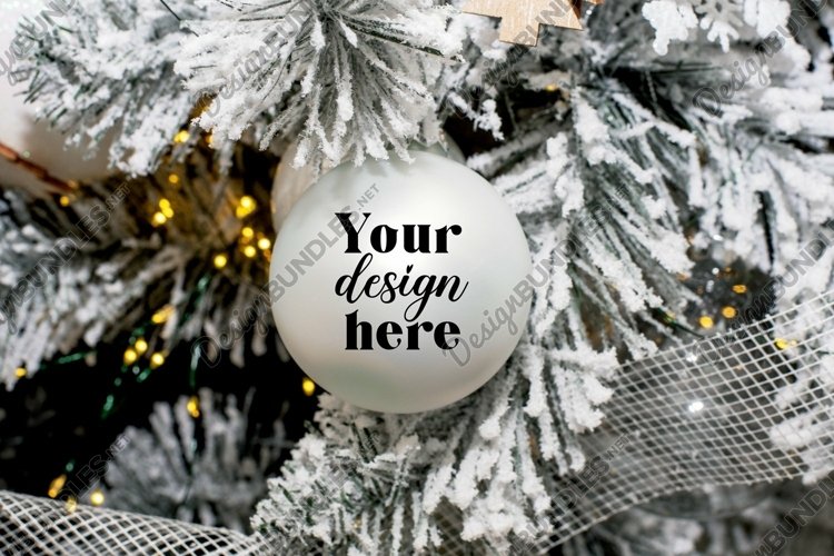 Christmas Ornament Clipart Image 13