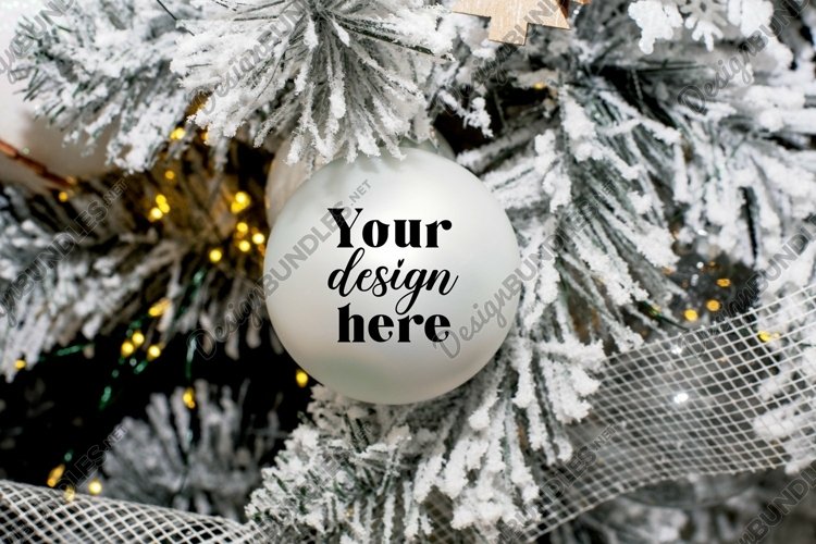 Christmas Bauble Mockup, Christmas Ornament Mockup, holiday mockup, Christmas Mockup, Christmas Tree Ornament Mockup 