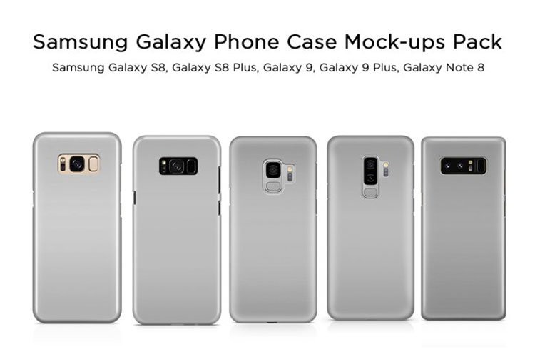 Samsung Galaxy Phone Case Mock-ups Pack example image 1