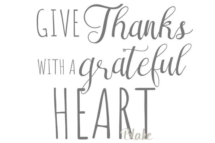 Thanksgiving svg Fall svg Give thanks t-shirt svg Grateful example image 1