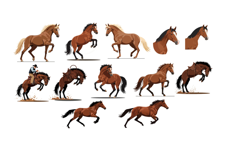 Horse Vector Image 12