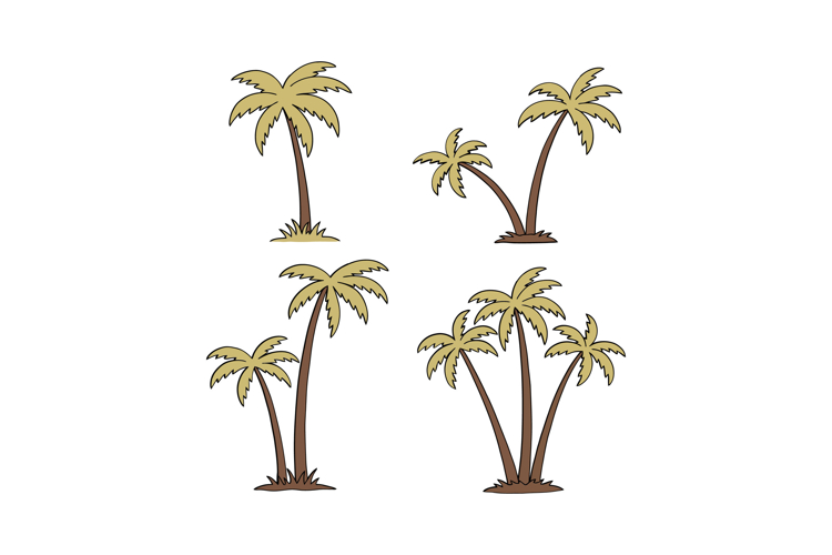 Palm Trees Clipart Image 22