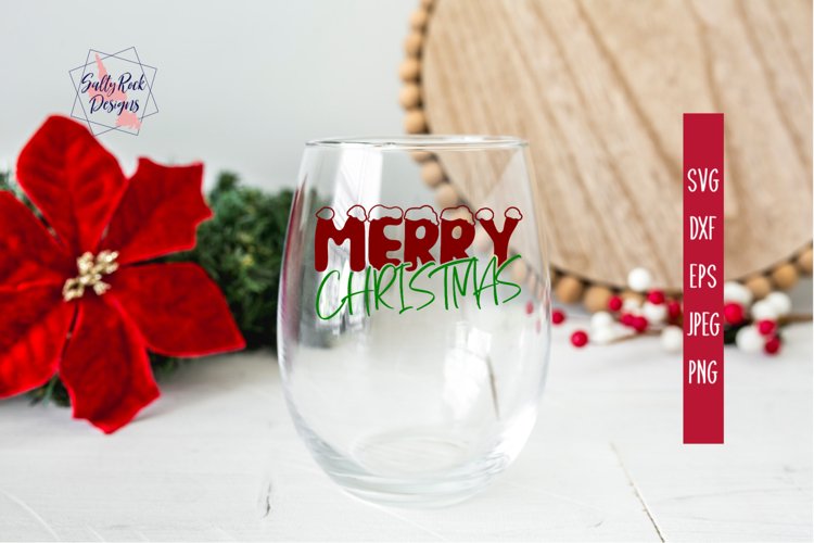 Merry Christmas SVG, Christmas SVG, Christmas Digital Cut example image 1