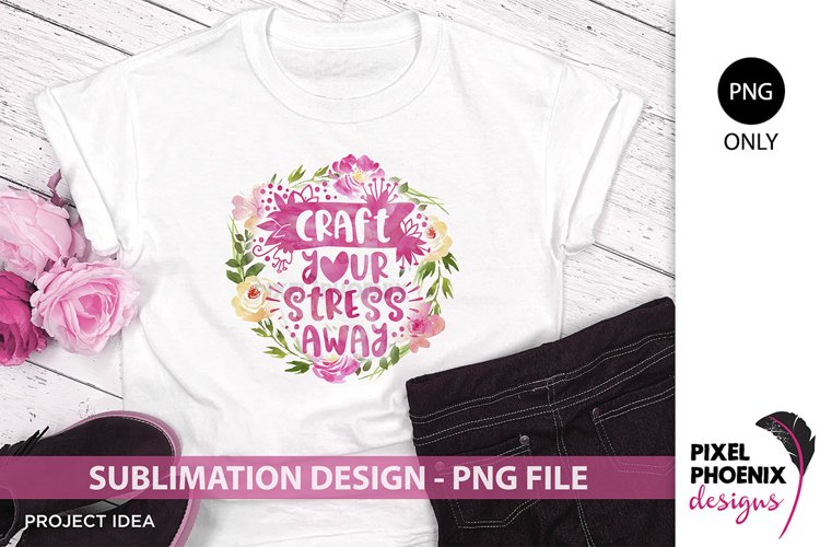 Sublimation design, Sublimation file, Craft Sublimation example image 1