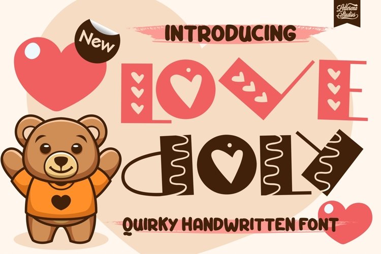 Love Doly - Quirky Display Font example image 1
