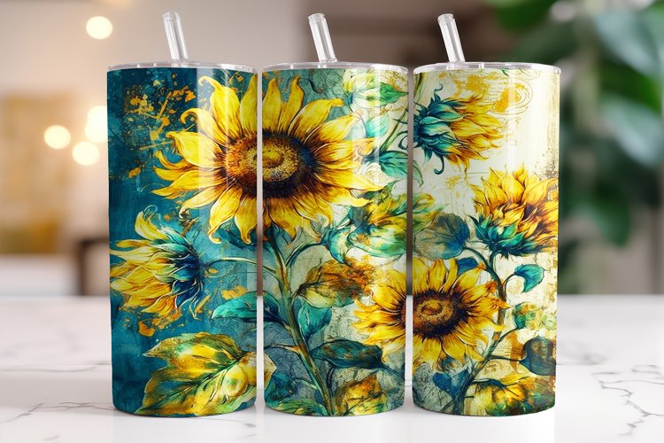 Sunflowers Background Image 3