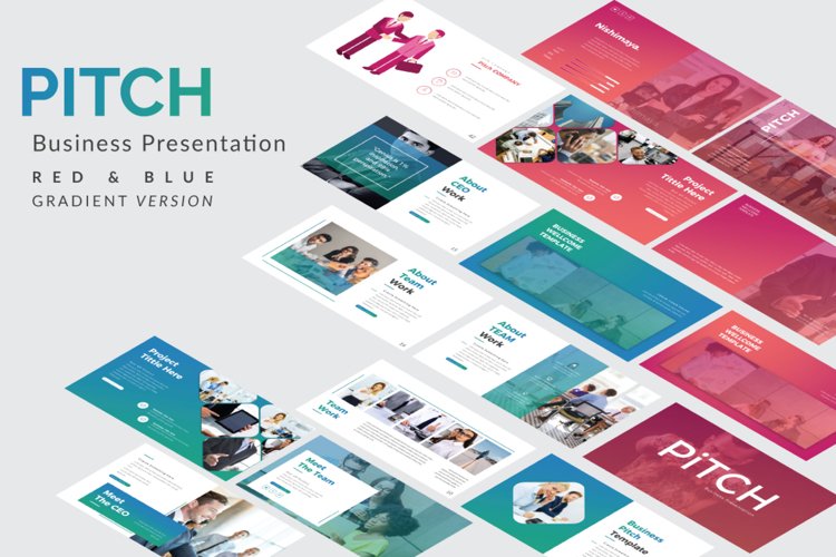 Pitch Deck Business Google Slide