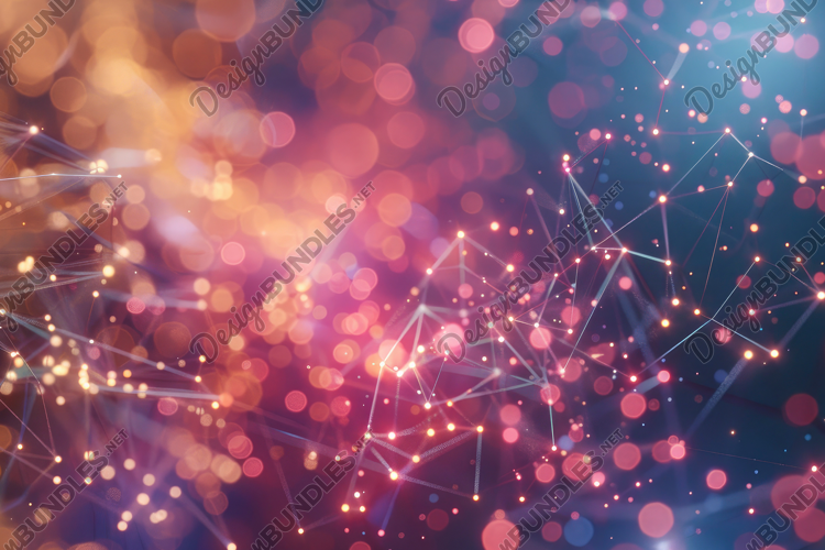 Abstract Network Background Wallpaper