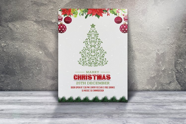Christmas Party Flyer example image 1