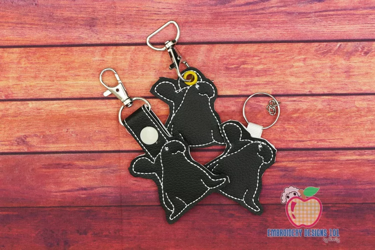 Elephant Seal Keyfob Keychain ITH