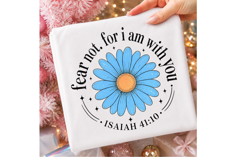 Fear Not Trendy Christian PNG, Faith PNG