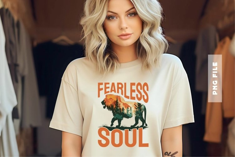 Fearless Soul T shirt Design