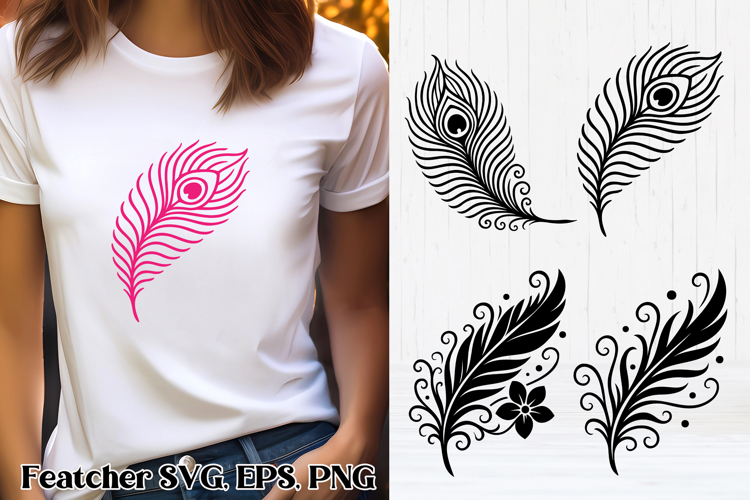 Feather SVG | Feather bird SVG | Feather clipart