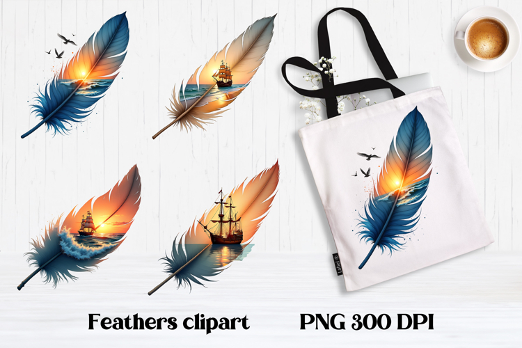 Feather Clipart Image 10