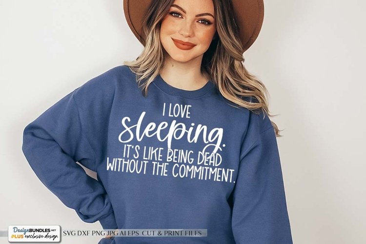 Sleeping Svg Image 21
