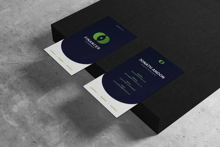 Financer Business Card