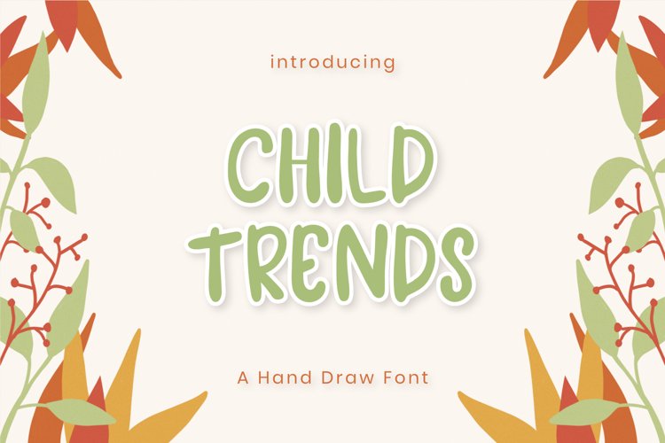 Child Trends Font example image 1
