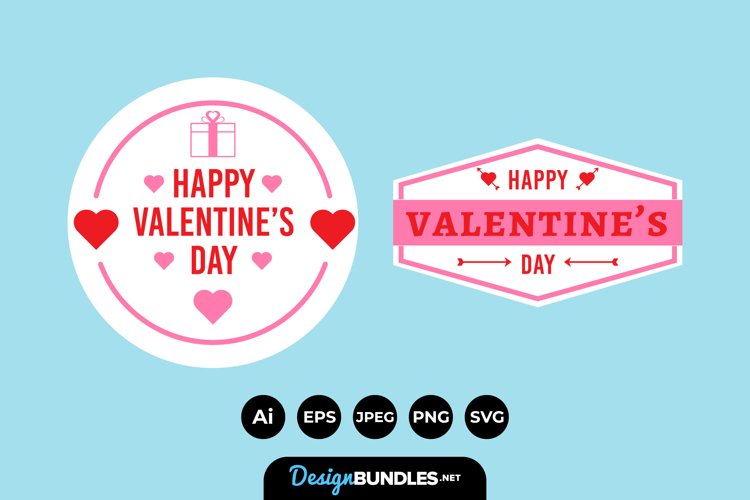 Valentines Badges example image 1