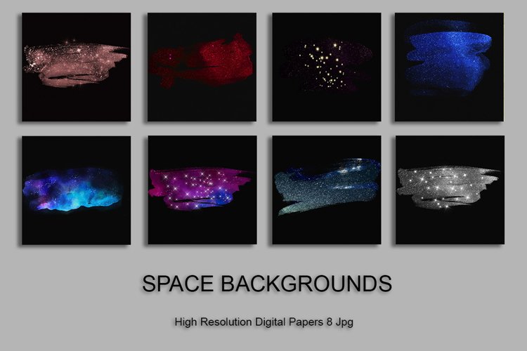 Space Brushes Backgrounds example image 1