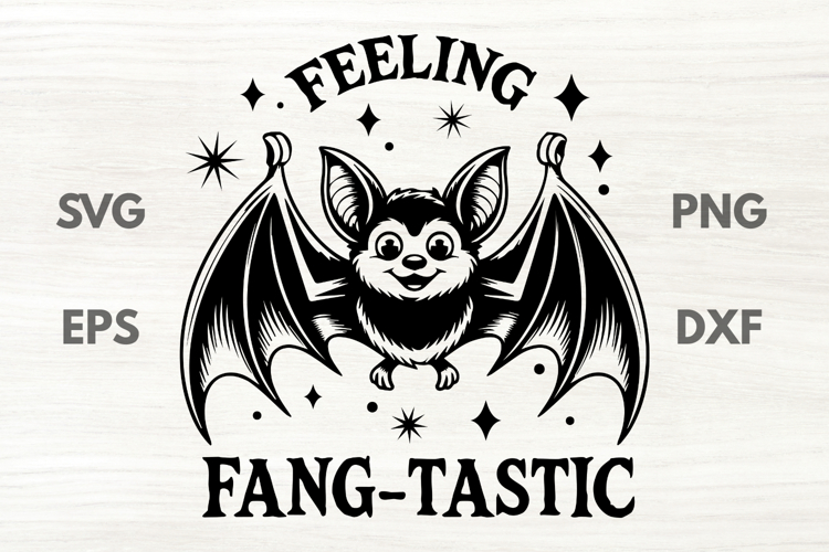 Feeling Fangtastic SVG