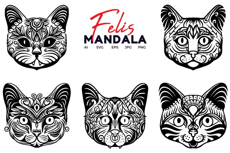 Felis Cat Mandala