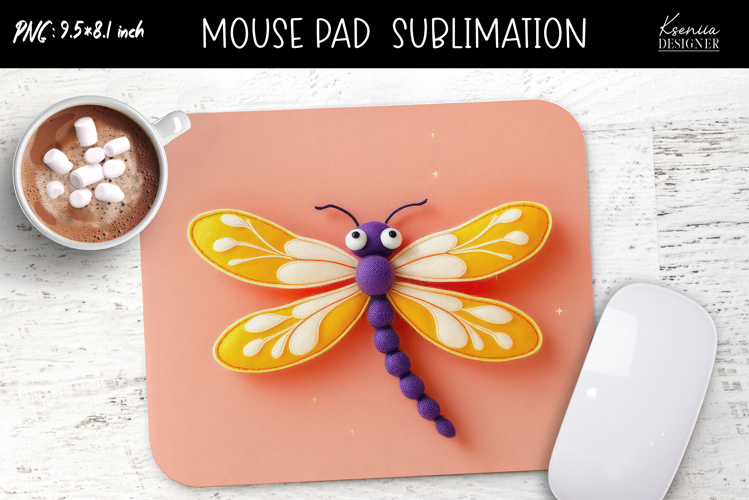 Colorful Magic and Celestial |Felted|Mouse Pad Design