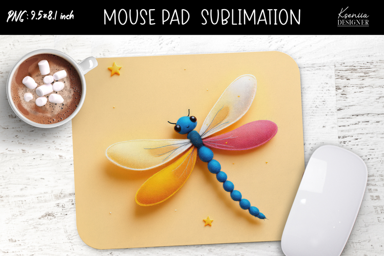 Colorful Magic and Celestial |Felted|Mouse Pad Design