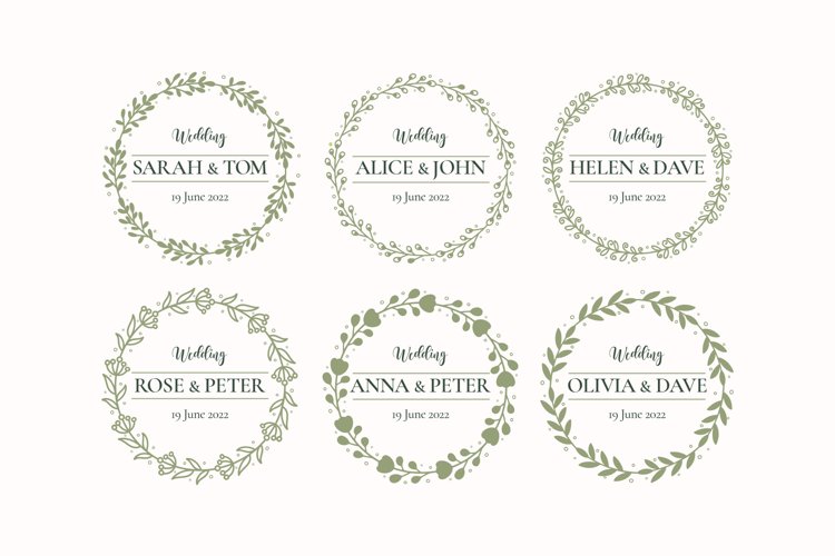 Floral Wreath Svg Image 22