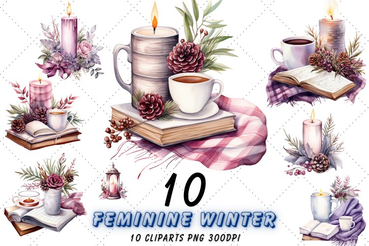 Winter Watercolor Clipart Image 10