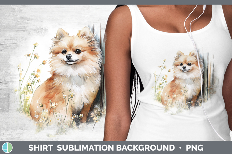 Pomeranian Clipart Image 15