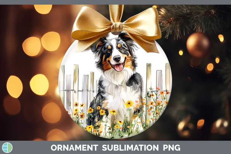 Australian Shepherd Clipart Image 11