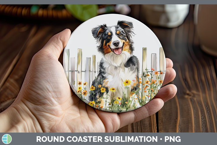 Australian Shepherd Clipart Image 9