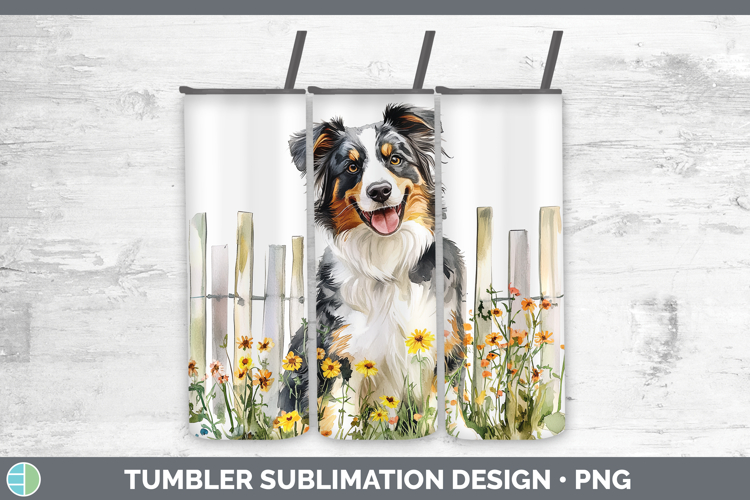 Australian Shepherd Clipart Image 3